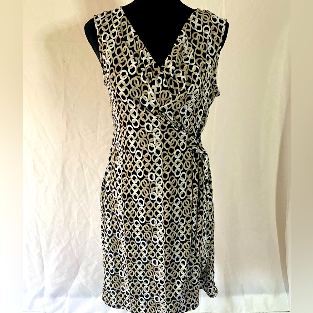 Dana Buchman dress with side tie